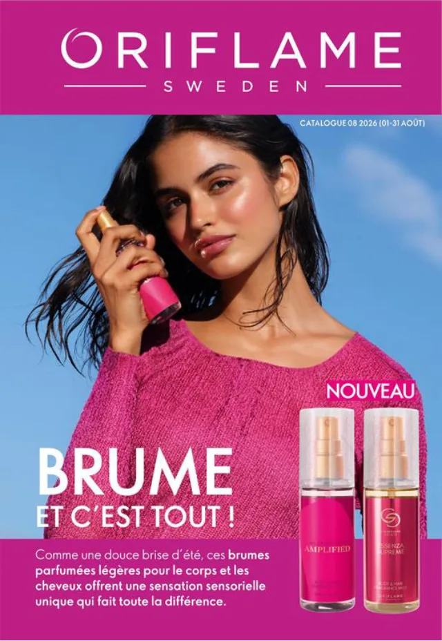 Couverture catalogue Oriflame